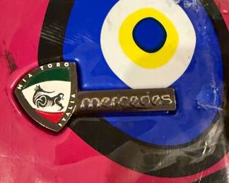 Mia Toro Mercedes Hamsa Evil Eye Hardside Carry-On Luggage
