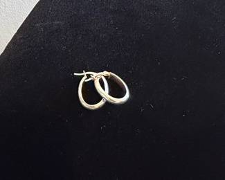 Sterling Silver Hoop Earrings