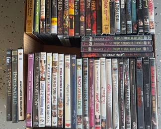 Assorted Vintage DVD Movie and Music Collection