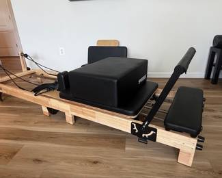 Syedee Pilates Reformer with Sitting Box and Jump Board