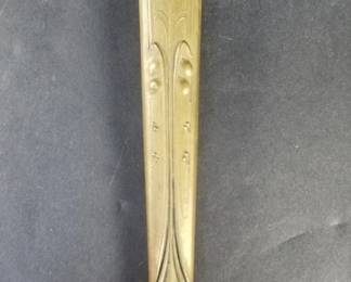 Lot 17 Art Nouveau brass sheath