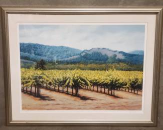 Lot 137 Pencil signed print