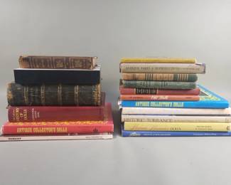 Lot 346 Group of antique and vintage books
