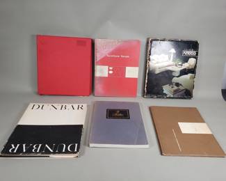 Lot 601 Group of vintage furniture reference books
