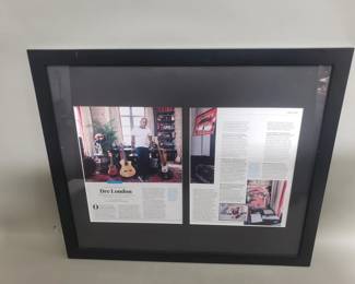 Lot 473 Dre London commemorative plaque