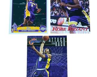 151 Lot 424h Lot of Kobe Bryant basketball cards