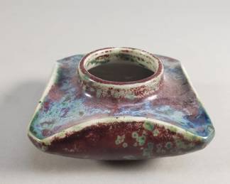 006 Lot 590 Signed PierreAdrien Dalpayrat pottery vase