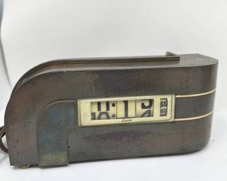 099 Lot 246 Vintage Lawson Model P40 Zephyr digital clock