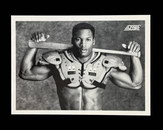 Lot 428h 1990 Score BO Jackson card