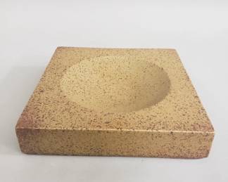 Lot 281 Midcentury Modern studio pottery trinket dish