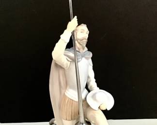 Lot 517 Vintage Lladro porcelain figure The Quest