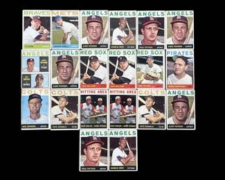 Lot 433h 1964 Topps baseball cards