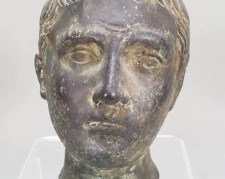 Lot 577 Meroe Head, bronze portrait of Roman Emperor