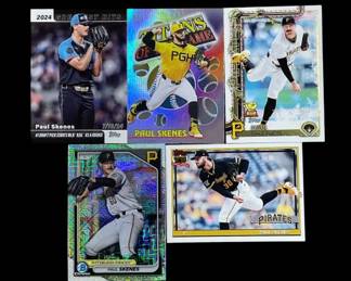 Lot 418h Lot of Paul Skenes baseball cards
