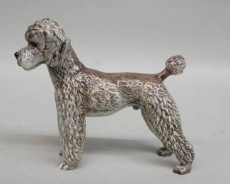Lot 531 Goebel West Germany porcelain poodle figure