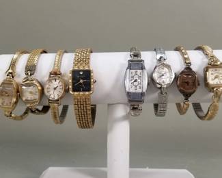 Lot 360 Group of vintage womens wristwatches