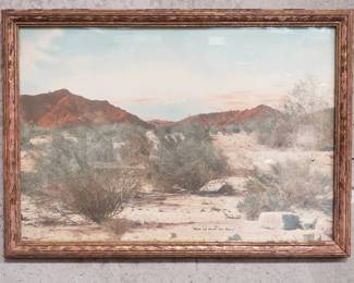 Lot 272 Washburn Where The Desert God Dwells lithograph