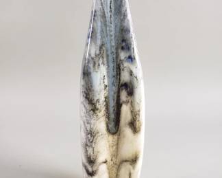 005 Lot 586 Signed PierreAdrien Dalpayrat stoneware bud vase