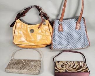 Lot 308 Group of womens handbags