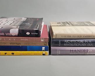Lot 617 Group of vintage reference books