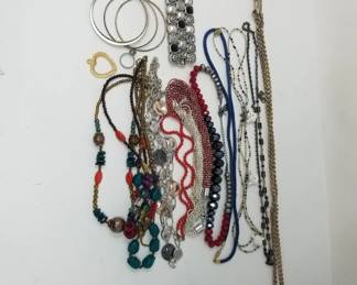 Lot 364 Group of costume jewelry