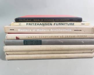 Lot 588 Group of Vintage furniture reference books and
