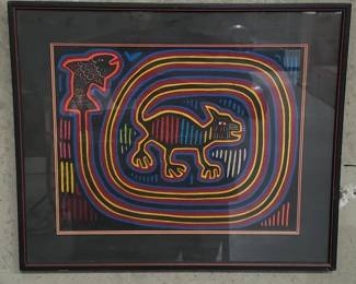 Lot 269 Vintage textile art