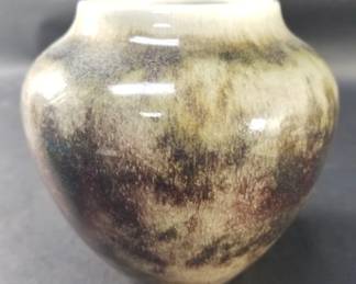 090 Lot 6 Vintage W.M.F. Ikora ceramic Vase
