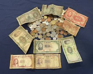 Lot 435h Vintage foreign currency