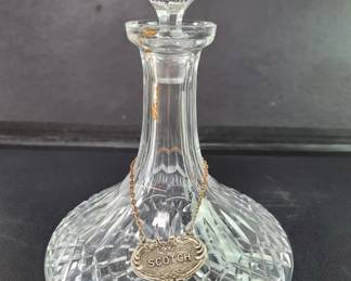 Lot 205 Waterford crystal ships decanter