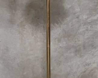 Lot 232 Vintage brass floor lamp