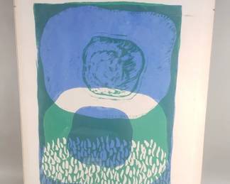 Lot 124 Signed Ellen Ihlein artists proof print under