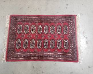Lot 485 Vintage handmade rug