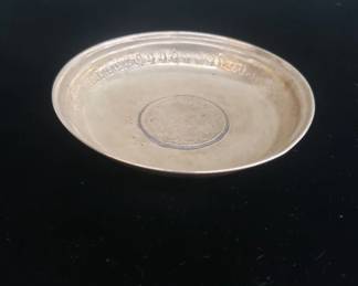Lot 279 Silver trinket dish