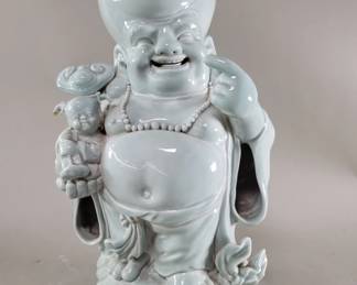 Lot 426 Vintage Chinese porcelain Laughing Buddha