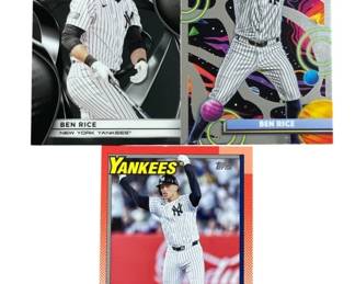 Lot 415h Lot of Ben Rice rookie cards