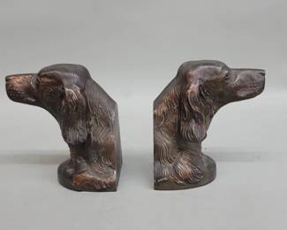 Lot 530 1940s Philadelphia Metal Company spaniel head