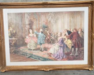 Lot 177 Offset lithograph of Vincente Garcia Paredes
