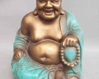 Lot 436 Plaster Buddha statue