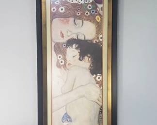 Lot 354 Gustav Klimt framed print