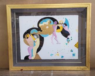 Lot 558 Andrea Smith signed mixed media