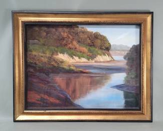 Lot 555 Sherri Casselli signed pastel painting