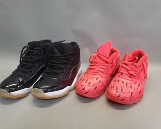 191 Lot 470 Nike Air Jordan 11 and Nike Air Max 90 Premium shoes