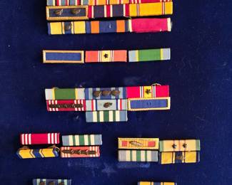 US Military Commendation Bars