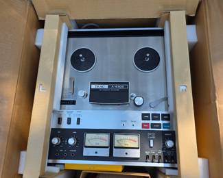 TEAC reel to reel vintage player in original box