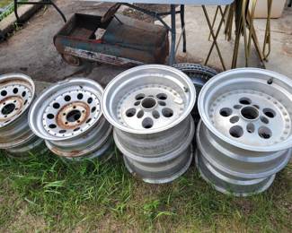 Set aluminum rims