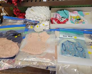 Vintage baby/doll clothes