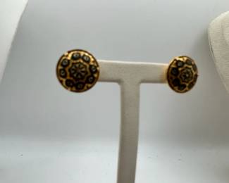 Gold Toned Earrings