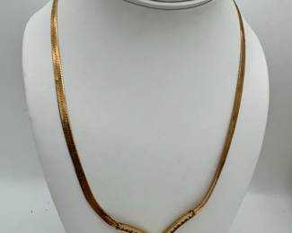 14K Gold 5 Karat Diamond Necklace