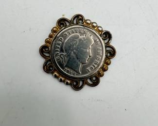 1914 Liberty Coin Pendant